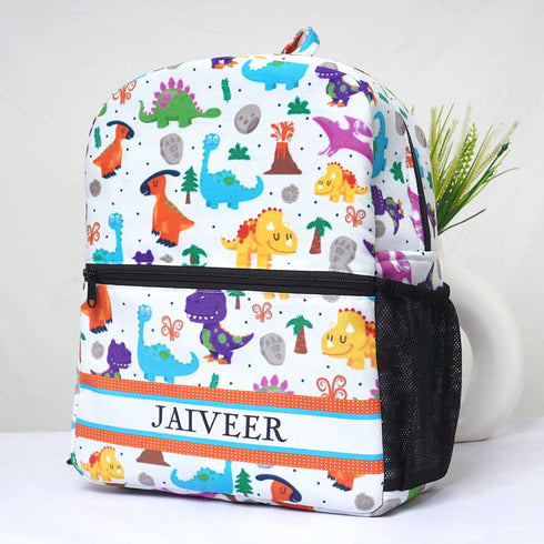 Personalised Animal Printed Kids Bag Pack